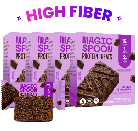 Double Chocolate - 16 Cereal Treats (4 Boxes)