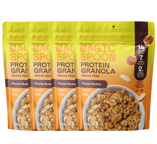 Peanut Butter - 4 Bags of Granola (FAIRE)