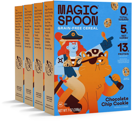 Chocolate Chip Cookie - 1 case (4 boxes)