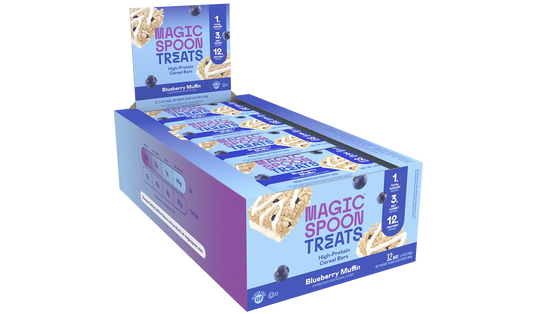 BLUEBERRY MUFFIN  - 12 Cereal Treats (1 Box)