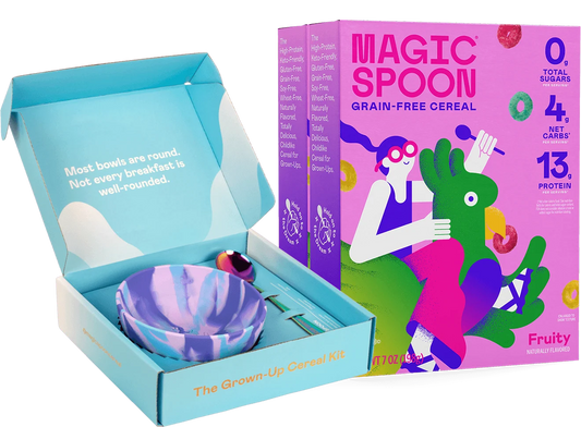 Fruity + Parrot Bowl - 2 boxes, 1 bowl set