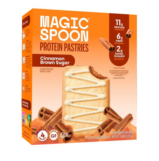 Cinnamon Brown Sugar Protein Pastries